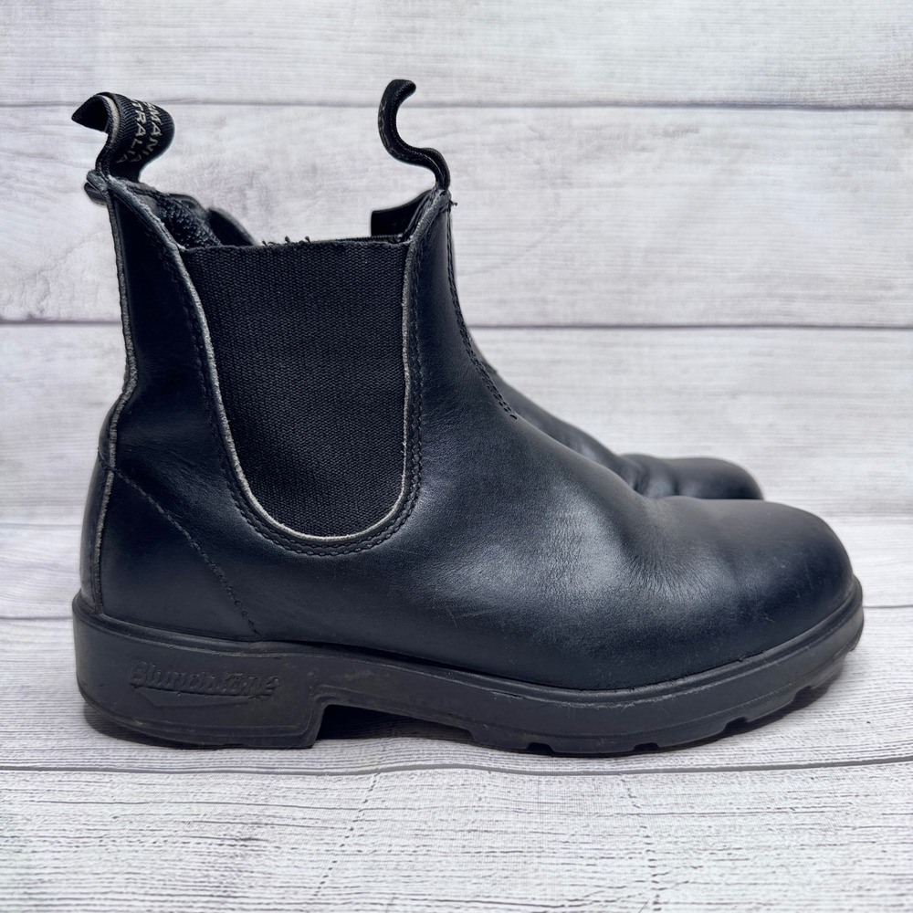 Blundstone 510 Original Black Leather Chelsea Boots Womens 7 Mens 4 AU 4